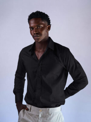 Business Black Formal Shirt