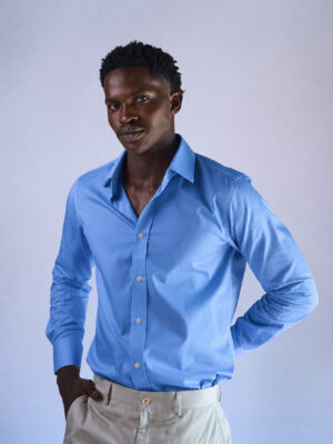 Business Blue Formal Shirt