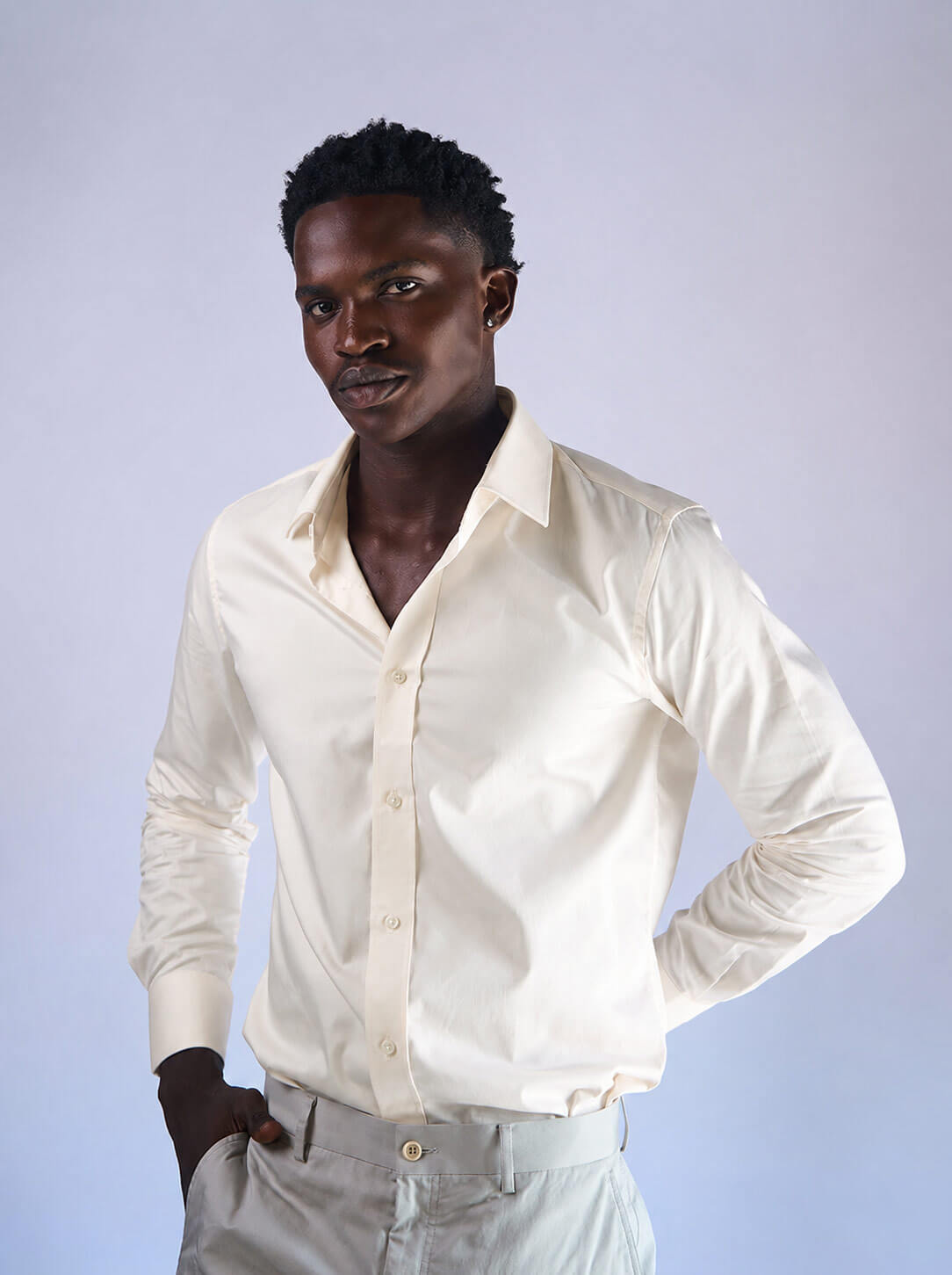Business Ivory Formal Shirt