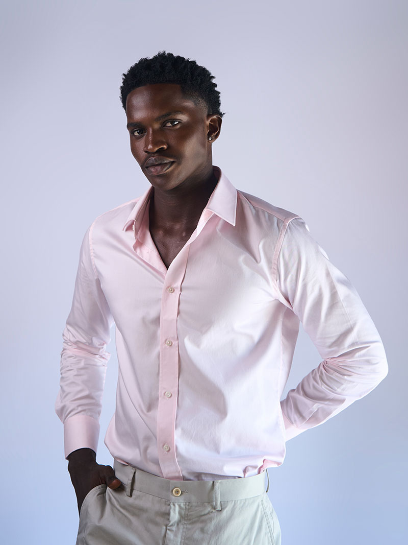 Business Pink Formal Shirt